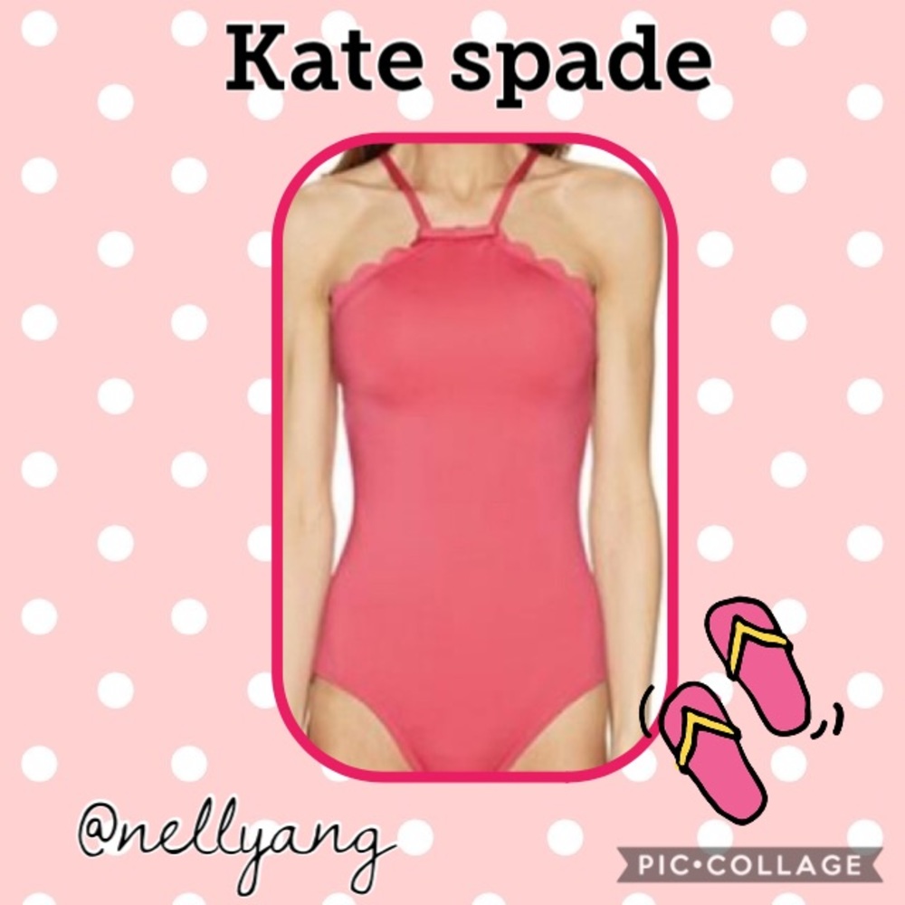Kate Spade One Piece Bathing Suit Swimsuit S - Picture 2 of 8